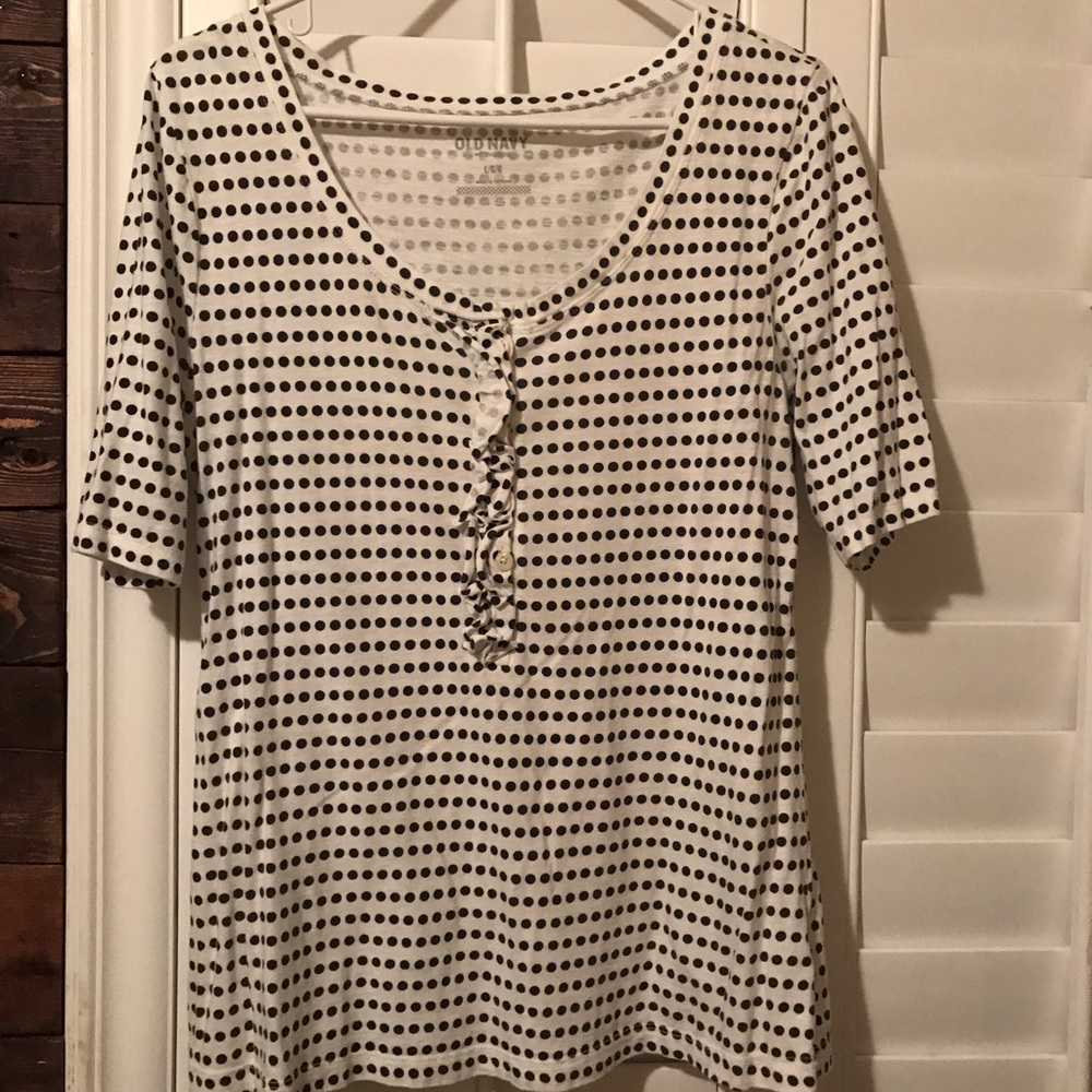 Polka dot top